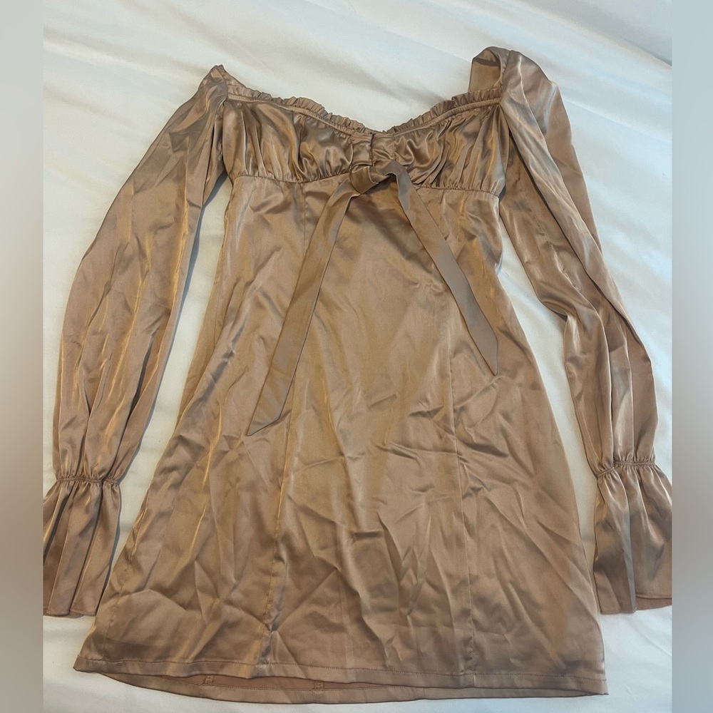 Champagne Mini Dress